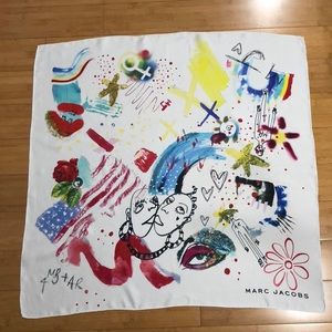 Marc Jacobs silk scarf